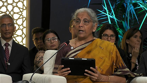 वित्त मंत्री निर्मला सीतारमण ने मोरक्को के माराकेच में विश्व बैंक की विकास समिति की 108वीं पूर्णबैठक में लिया भाग