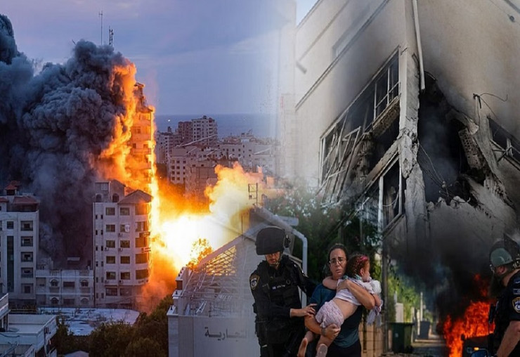 Israel की सेना ने Gaza में घुसकर मारा रेड, हमास ने कहा – एयर स्ट्राइक में 70 की मौत; ज्यादातर महिलाएं-बच्चे शामिल