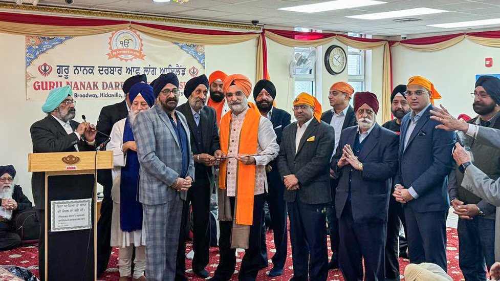 भारतीय राजदूत के साथ गुरुद्वारे में हुई धक्का-मुक्की पर अमेरिकी सिख संगठन ने जताई नाराजगी American Sikh organization expressed displeasure over the scuffle with the Indian ambassador in the Gurudwara.