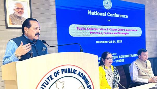 पीएम नरेन्द्र मोदी ने नागरिक-केंद्रित शासन देने के लिए प्रौद्योगिकी का सफलतापूर्वक उपयोग किया है- केंद्रीय मंत्री डॉ. जितेंद्र सिंह PM Narendra Modi has successfully used technology to deliver citizen-centric governance – Union Minister Dr. Jitendra Singh
