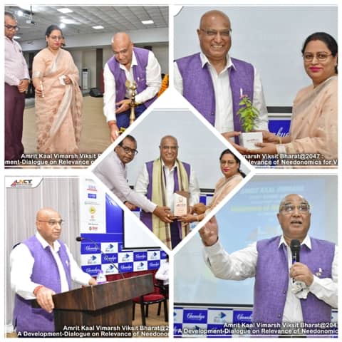 विकसित भारत हेतु तैयार होने के लिए , हमें नीडोनॉमिक्स के पर्यावरण अनुकूल दृष्टिकोण पर ध्यान केंद्रित करना होगा : प्रो एम एम गोयल