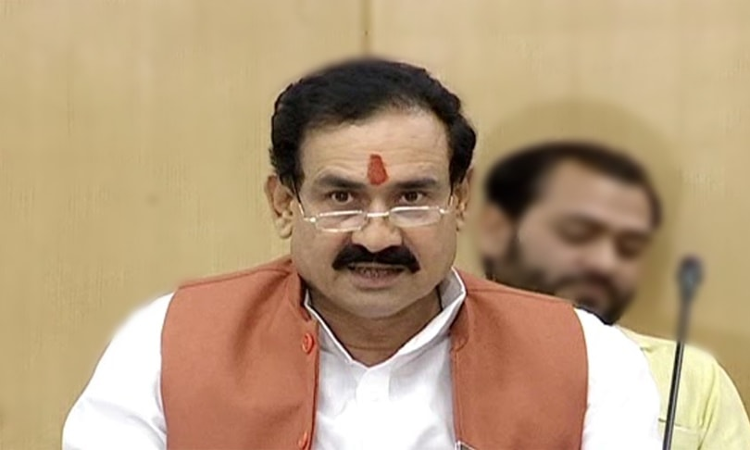 गृह मंत्री नरोत्तम मिश्रा के पाक वाले बयान का कांग्रेस ने किया पलटवार