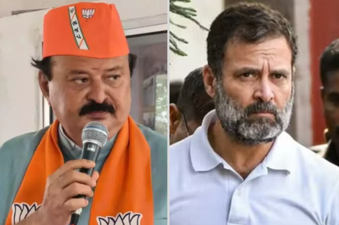 गुजरात: राहुल गांधी के खिलाफ मानहानि का केस करने वाले बीजेपी विधायक पूर्णेश मोदी बनाए गए राज्य प्रभारी Gujarat: BJP MLA Purnesh Modi, who filed defamation case against Rahul Gandhi, made state in-charge.