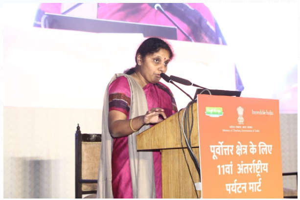 उत्तर पूर्व के पर्यटन विकास में क्षेत्र के संवेदनशील पारिस्थितिकी का ध्यान रखा जाना चाहिए: पर्यटन सचिव Tourism development in North East should take care of the sensitive ecology of the region: Tourism Secretary