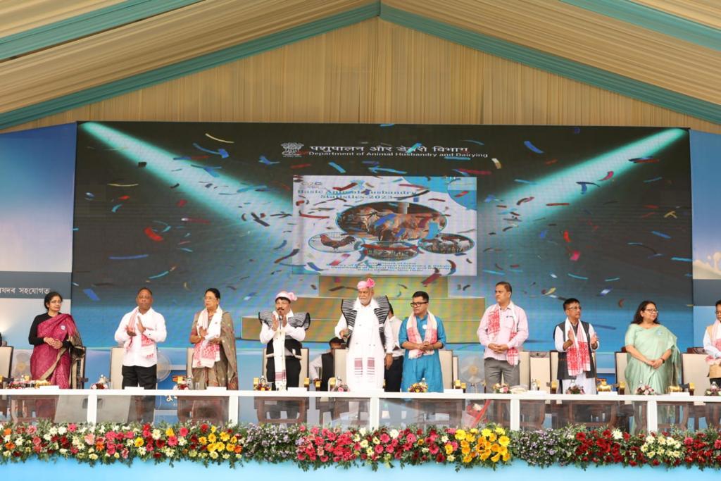 वर्ष 2022-23 के दौरान देश में मांस उत्पादन 9.77 मिलियन टन होने का अनुमान है: परषोत्तम रूपाला