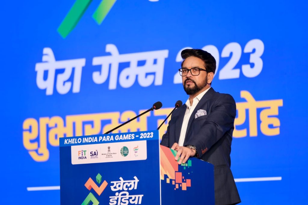 प्रधानमंत्री नरेन्द्र मोदी के दृष्टिकोण के कारण ही खेलो इंडिया इतना जाना-पहचाना नाम बन गया है: अनुराग सिंह ठाकुर