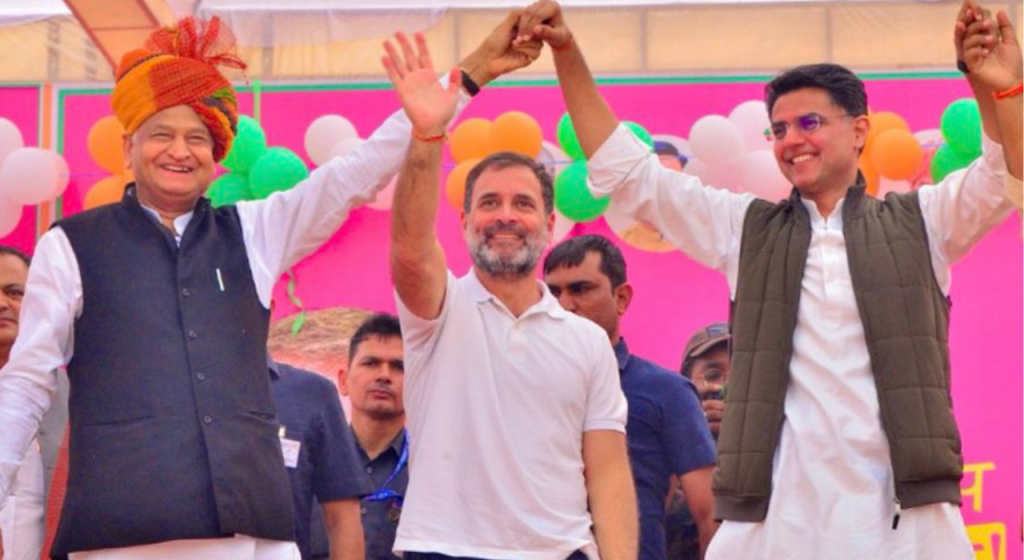 राहुल गांधी ने राजस्थान कांग्रेस को दिया साफ संदेश, चुनाव में सचिन पायलट और अशोक गहलोत एक साथ हैं ..
