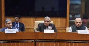 वैश्विक अर्थव्यवस्था में भारत एक चमकता हुआ सितारा- उपराष्ट्रपति जगदीप धनखड़