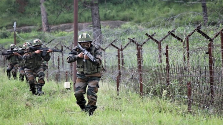 LOC के निकट घुसपैठ की कोशिश नाकाम, एक आतंकवादी ढेर