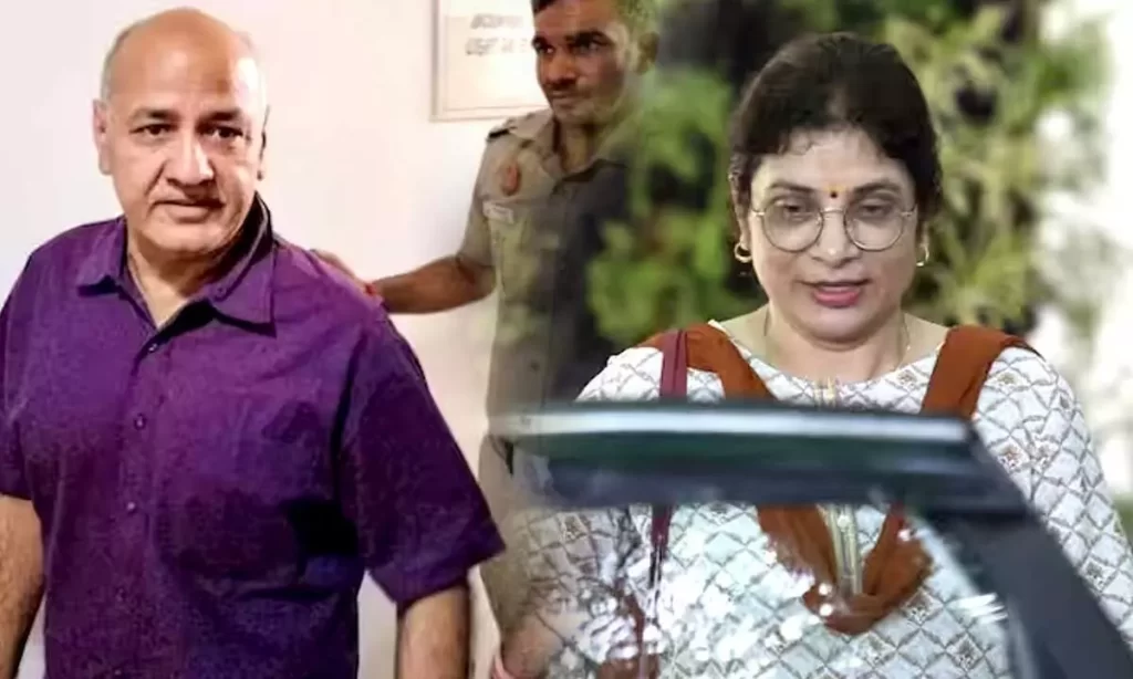 बीमार पत्नी से मिलने पहुंचे मनीष सिसोदिया, राउज एवेन्यू कोर्ट ने दी थी इजाजत