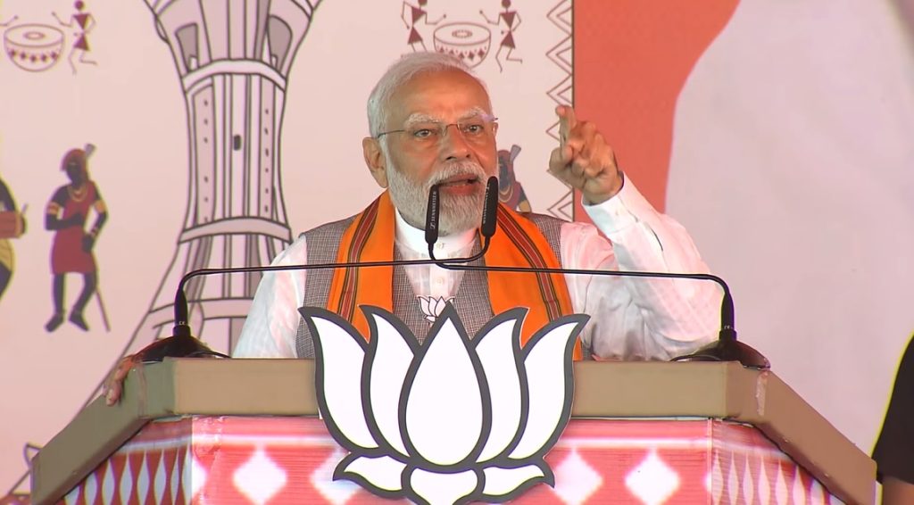 छत्तीसगढ़ में बोले पीएम मोदी, कांग्रेस लूटने का मौका नहीं छोड़ती, महादेव को भी…