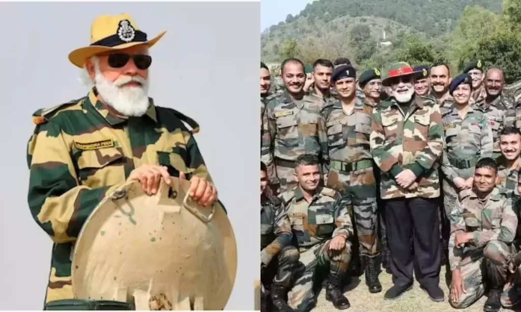 पीएम मोदी ने सेना के जवानों के साथ मनाई दिवाली, कहा- जहां आर्मी, वो जगह मंदिर