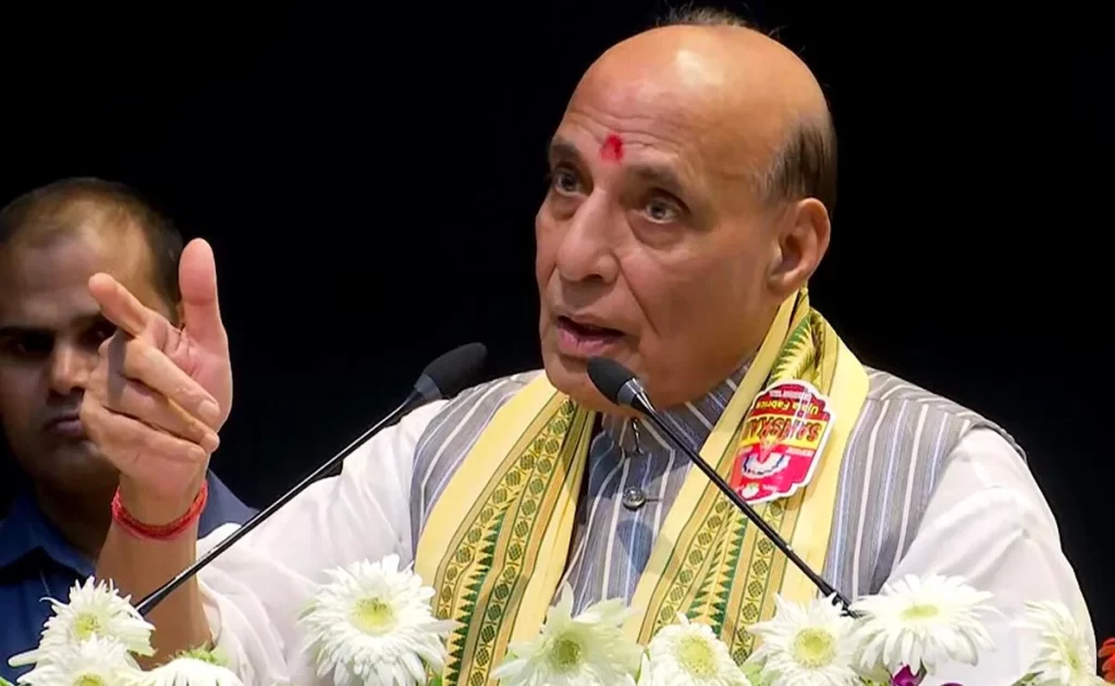 चुनावी रैली में बोले जनाथ सिंह- भारत अब कमजोर नहीं, सीमा पार भी घुसकर मार सकता है