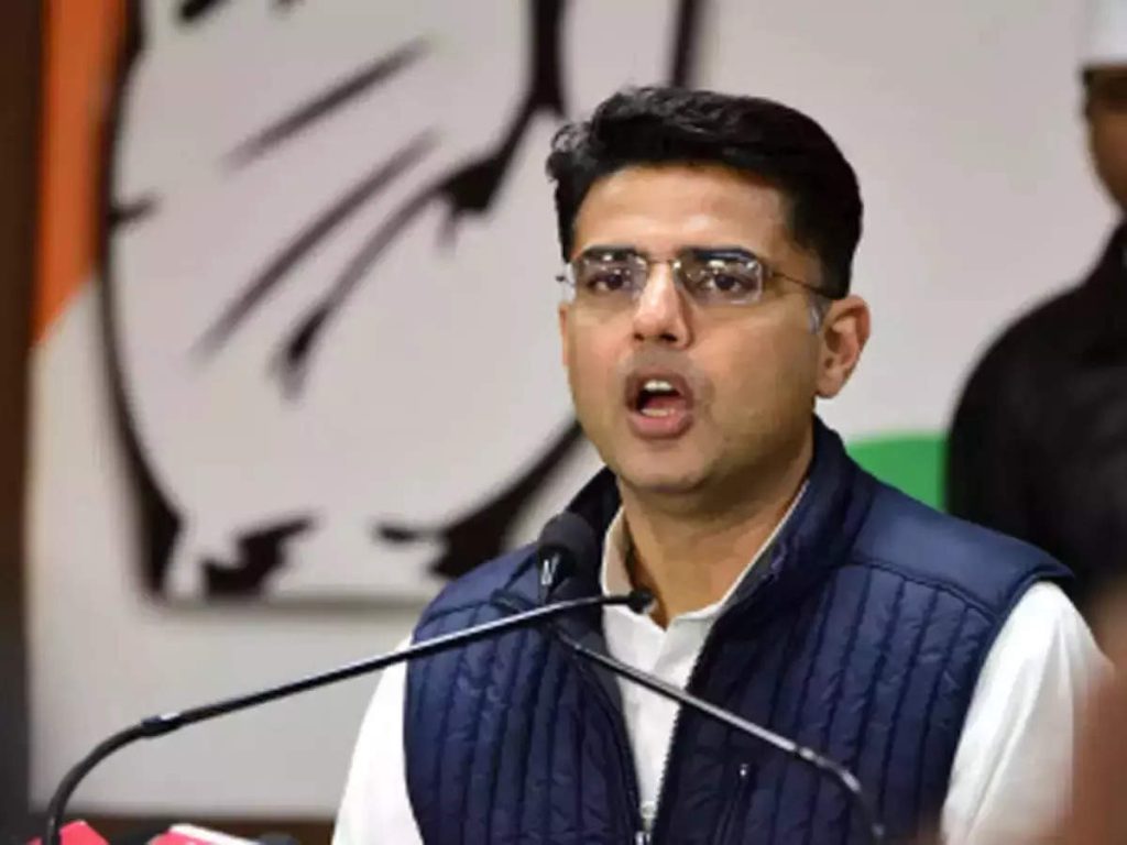 Sachin Pilot, enraged by the objectionable statements of the leaders, said - do not lose your control..