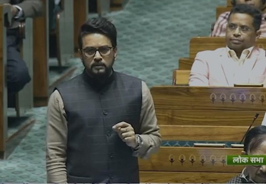 नेहरू की गलती से जो कमियां रह गईं थीं, उसे मोदी सरकार ने संसद में सुधाराः अनुराग ठाकुर