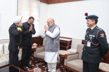 केन्द्रीय गृह एवं सहकारिता मंत्री अमित शाह ने आर्म्ड फोर्सेज़ फ्लैग डे के अवसर पर कहा, ये एक मौका है जब हम अपनी सेना पर गर्व को सेलिब्रेट करते हैं