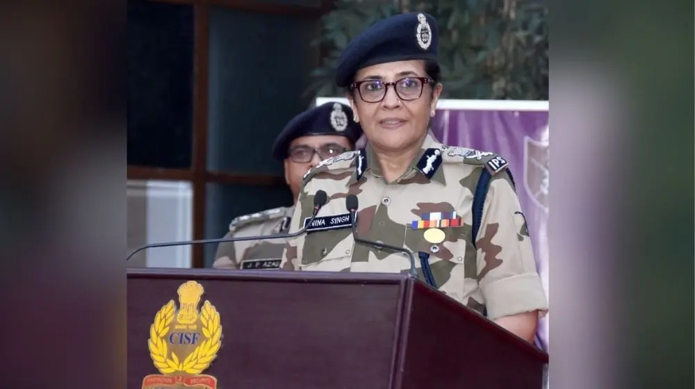 राजस्थान की पहली महिला IPS नीना सिंह बनीं CISF की पहली महिला चीफ Rajasthan's first woman IPS Neena Singh becomes the first woman Chief of CISF