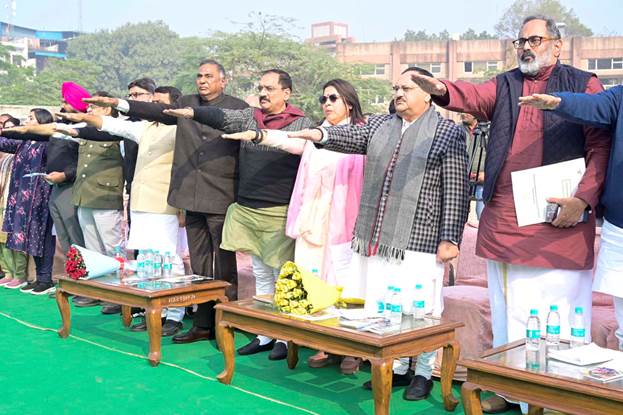 हमारे देश की ताकत गरीबों के सादगीपूर्ण घरों, गांवों, माताओं, बहनों और युवाओं में निहित है : मीनाक्षी लेखी The strength of our country lies in the simple homes, villages, mothers, sisters and youth of the poor: Meenakshi Lekhi