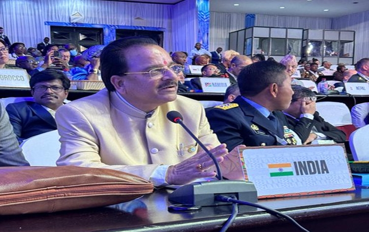 रक्षा राज्य मंत्री ने घाना में संयुक्त राष्ट्र शांति-स्थापना मंत्रिस्तरीय बैठक में लिया भाग