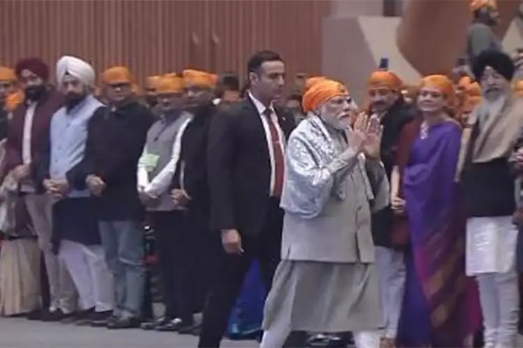 वीर बाल दिवस कार्यक्रम में सामिल हेए पीएम नरेन्द्र मोदी PM Narendra Modi participated in Veer Bal Diwas program