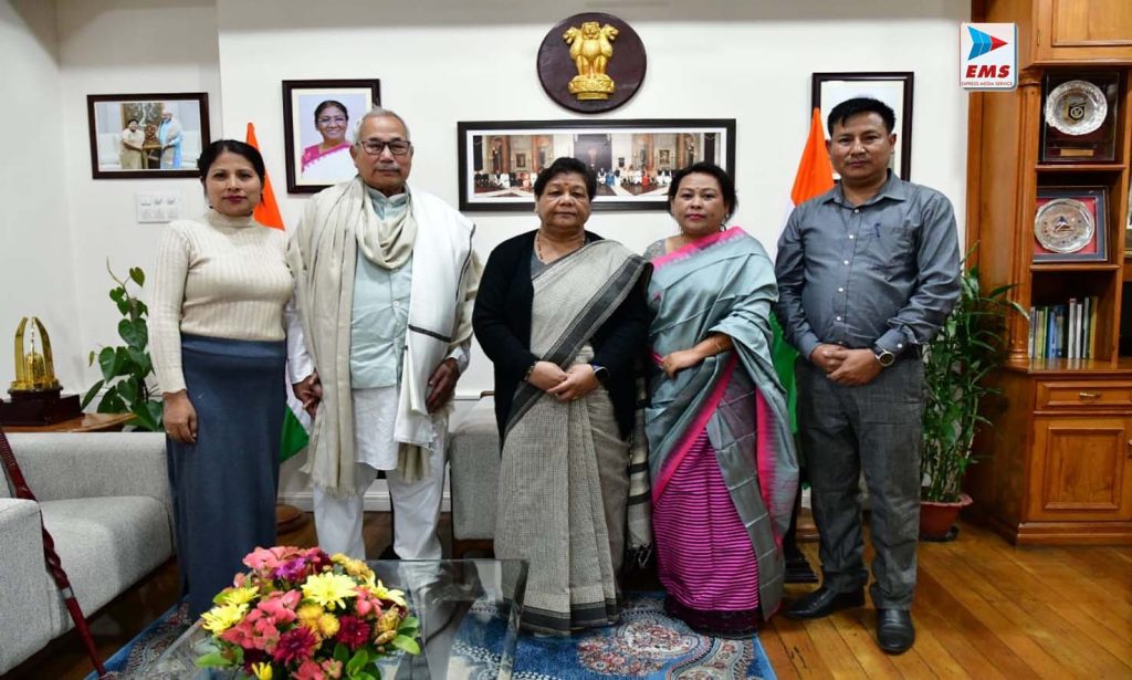 मणिपुर अपडेट: राज्यपाल मिस अनुसुइया उइके