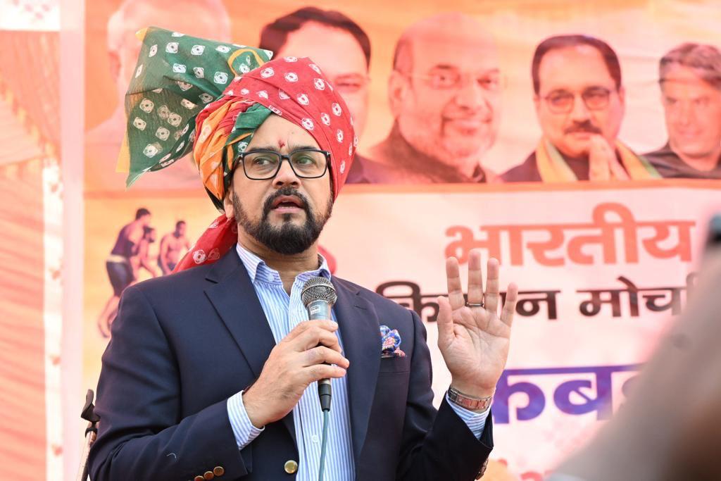 तीन राज्यों की हार से विपक्ष मुद्दाविहीन, हौसले पस्त: अनुराग ठाकुर