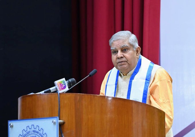 एक आदिवासी महिला का भारत का राष्ट्रपति बनना गर्व की बात – उपराष्ट्रपति जगदीप धनखड़