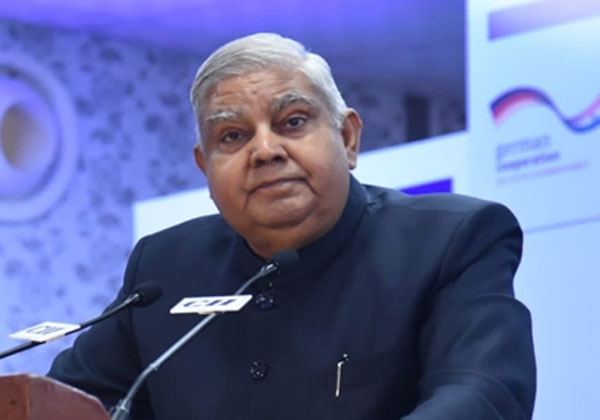 उपराष्ट्रपति 3 दिसंबर को छत्तीसगढ़ के रायपुर का करेंगे दौरा
