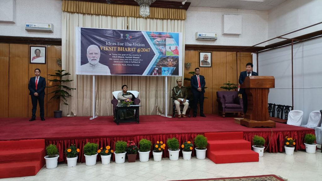 मणिपुर:पीएम नरेन्द्र मोदी ने वीडियो कॉन्फ्रेंसिंग के माध्यम से लॉन्च किया ’विकसित भारत/2047: युवाओं की आवाज’ अभियान