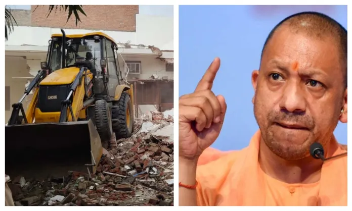 लखनऊ की ‘न्यूयॉर्क सिटी’ पर चला योगी सरकार का बुलडोजर, मचा हड़कंप Yogi government's bulldozer runs on Lucknow's 'New York City', creates panic