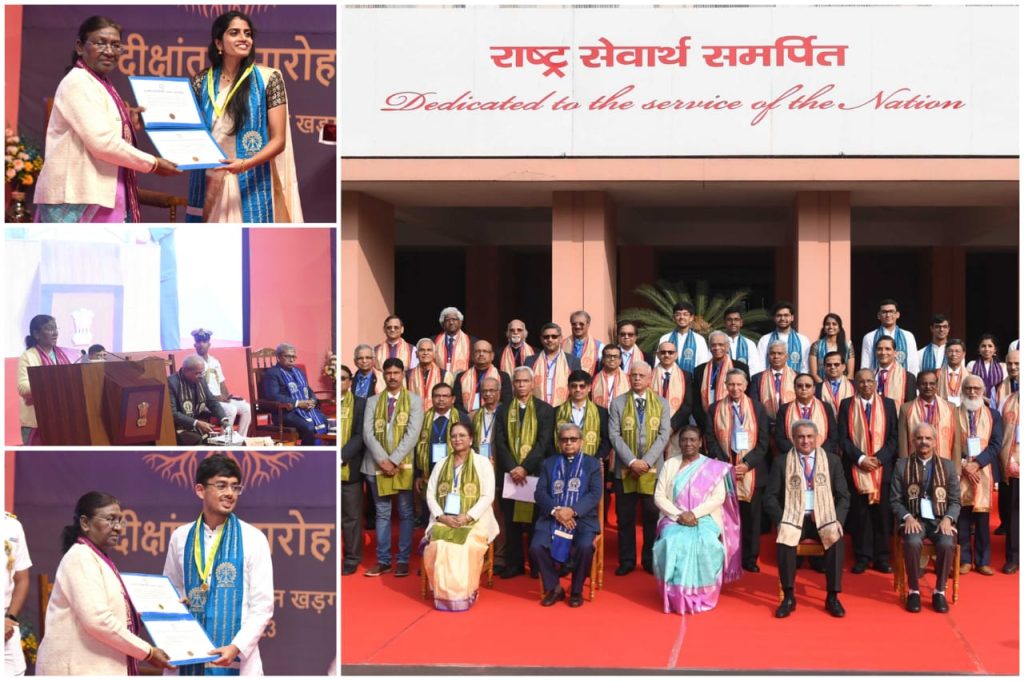 नवाचार और प्रौद्योगिकी के माध्यम से 21वीं सदी को भारत की सदी बनाने में आईआईटी खड़गपुर जैसे संस्थानों को महत्वपूर्ण भूमिका निभानी होगी: राष्ट्रपति मुर्मु