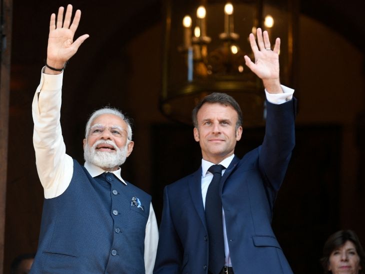 प्रधानमंत्री ने गणतंत्र दिवस समारोह में शामिल होने के लिए फ्रांस के राष्ट्रपति को दिया धन्यवाद