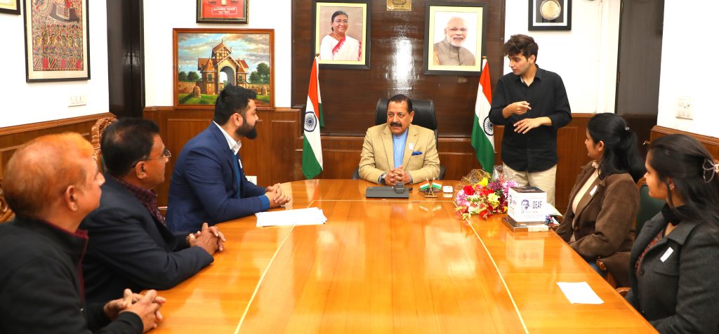मोदी सरकार दिव्यांगजनों के कल्याण और सशक्तिकरण के लिए प्रतिबद्ध है: डॉ. जितेंद्र सिंह