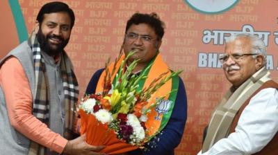 भाजपा में शामिल हुए अशोक तंवर, दो दिन पहले ही छोड़ी थी आम आदमी पार्टी