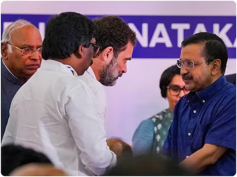 कांग्रेस और आम आदमी पार्टी में सीट बंटवारे को लेकर हो रही बैठकों के मायने, पिक्चर अभी नहीं क्लीयर Meaning of the meetings being held regarding seat sharing between Congress and Aam Aadmi Party, the picture is not clear yet