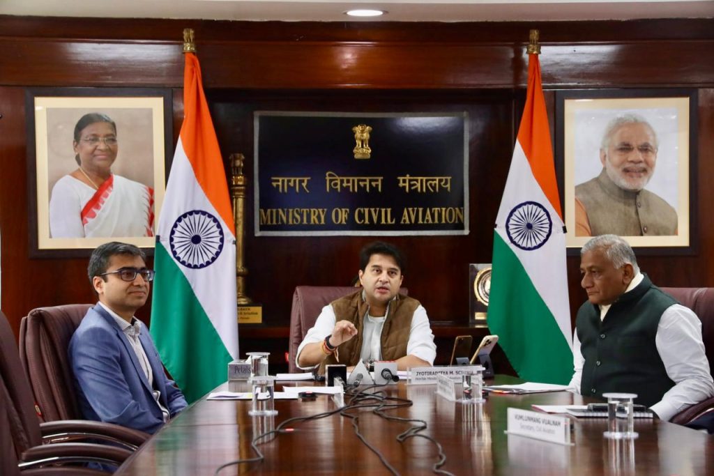 अयोध्या अब उत्तर में दिल्ली, पश्चिम में अहमदाबाद, दक्षिण में बंगलुरू और पूर्व में कोलकाता से जुड़ गया है : ज्योतिरादित्य सिंधिया