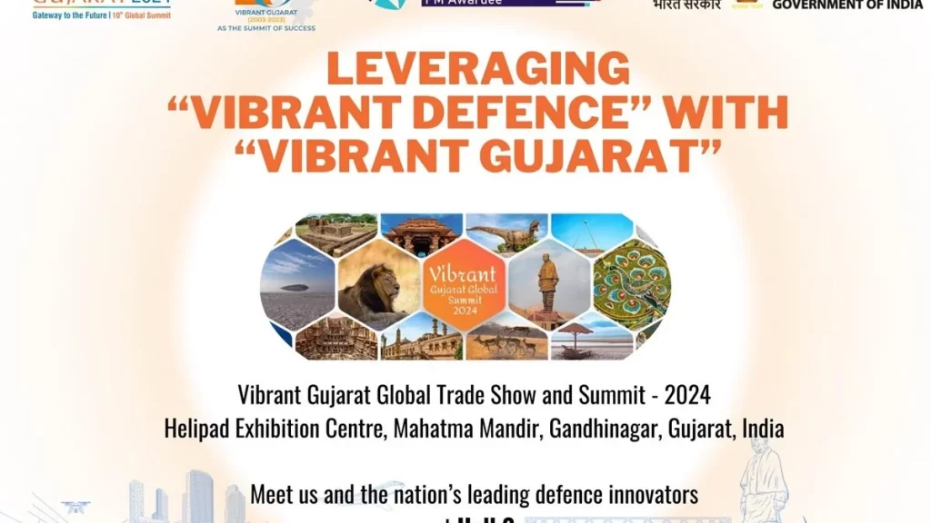 IDEX- DIO वाइब्रेंट गुजरात ग्लोबल समिट 2024 के 10वें संस्करण में लेगा भाग