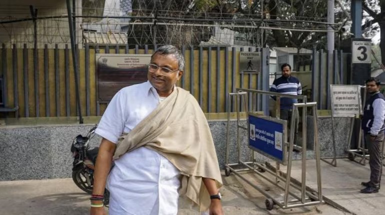 चीनी वीजा मनी लॉन्ड्रिंग मामले में कार्ति चिदंबरम एक बार फिर ईडी के सामने पेश हुए Karti Chidambaram once again appeared before ED in the Chinese Visa money laundering case