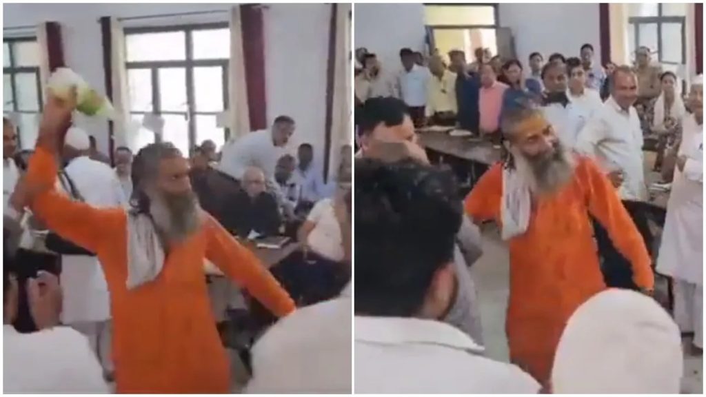 अतिक्रमण विवाद: उत्तर प्रदेश में एसडीएम कार्यालय के बाहर किसान ने आत्मदाह का प्रयास किया encroachment-dispute-farmer-attempts-self-immolation-outside-sdm-office-in-uttar-pradesh