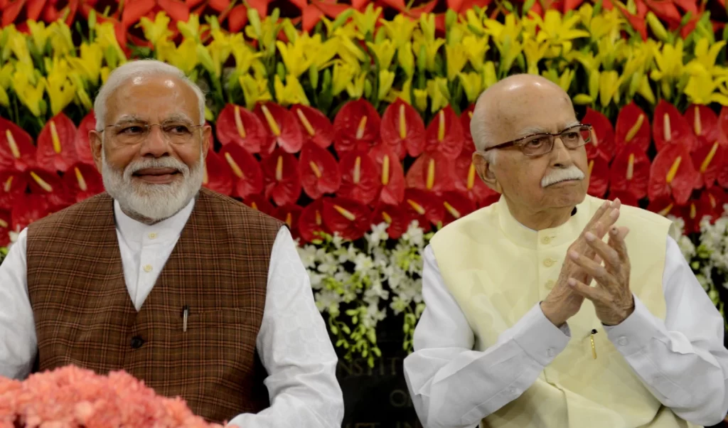 नियति ने तय किया था कि अयोध्या में भगवान राम का भव्य मंदिर बनाया जाएगा , इसके लिए प्रधानमंत्री नरेंद्र मोदी को निमित्त बनाया: लाल कृष्ण आडवाणी