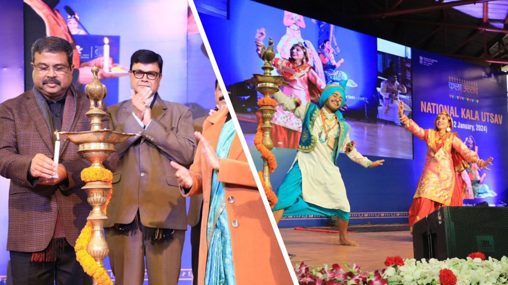 कला उत्सव स्कूली छात्रों की रचनात्मक और कलात्मक प्रतिभा का पोषण करके भारत की सांस्कृतिक विविधता को जोड़ता हैः धर्मेंद्र प्रधान