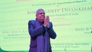 दु:ख है कि हमारे बच्चे राम, कृष्ण और बुद्ध के लघुचित्रों वाली संविधान की मूल प्रति से परिचित नहीं हैं: उपराष्ट्रपति
