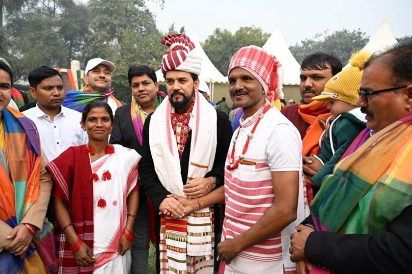 केंद्रीय मंत्री अनुराग ठाकुर ने गणतंत्र दिवस पर 450 से अधिक विशेष आमंत्रित लोगों को किया सम्मानित