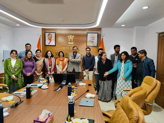 ग्रामीण विकास मंत्रालय के सचिव शैलेश कुमार सिंह ने आज कृषि भवन में डे-एसआरएलएम का “सारथी” ऐप किया लॉन्च