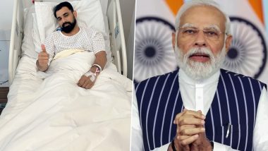 प्रधानमंत्री ने क्रिकेटर मोहम्मद शमी के शीघ्र स्वस्थ होने की कामना की