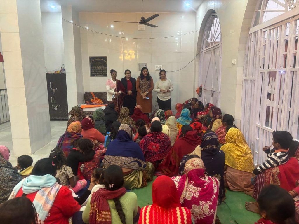 बलौंगी में जागृति शिविर का आयोजन, भाजपा जिलाध्यक्ष महिला मोर्चा मोहाली मिली गर्ग ने की अध्यक्षता