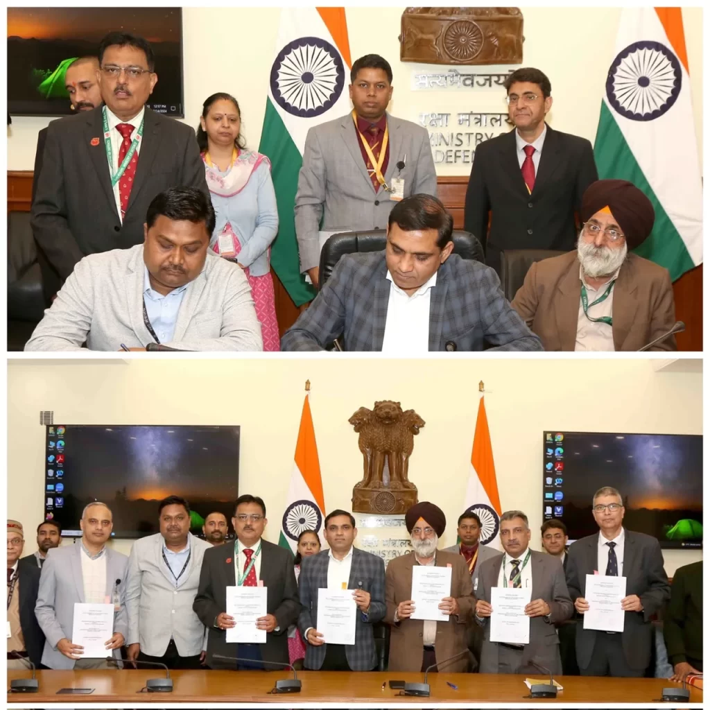 रक्षा मंत्रालय ने भारतीय नौसेना और भारतीय तटरक्षक बल के लिए 463 एसआरसीजी के लिए एडब्ल्यूईआईएल के साथ 1,752 करोड़ रुपये के अनुबंध पर किए हस्ताक्षर