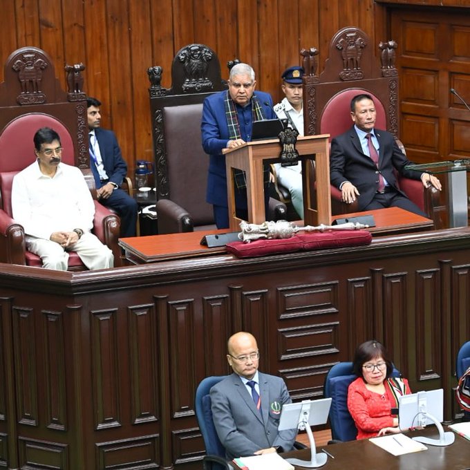 मिजोरम आशा और संभावनाओं से भरा है; विधायिका के विवेक को इन अवसरों को उजागर करना चाहिए – उपराष्ट्रपति