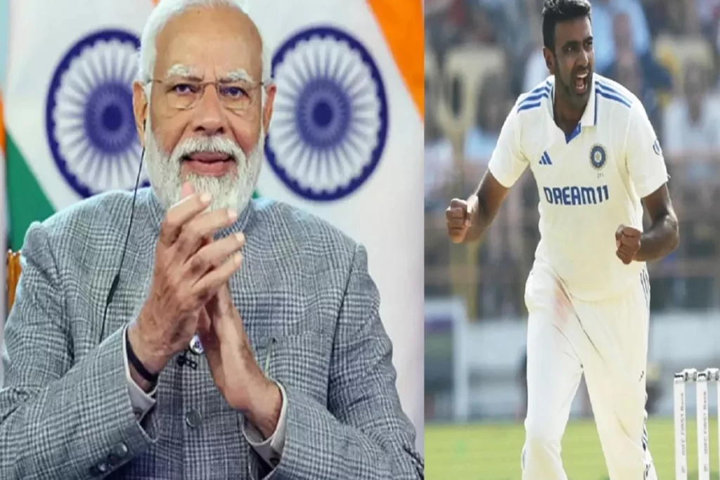 प्रधानमंत्री ने स्टार क्रिकेटर रविचंद्रन अश्विन को 500 टेस्ट विकेट लेने पर दी बधाई