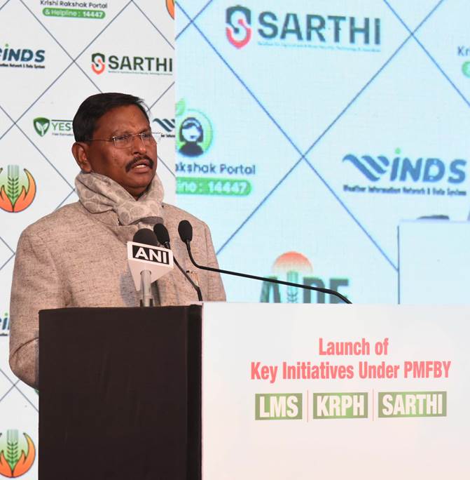 किसानों को आगे बढ़ाने के लिए प्रधानमंत्री के मार्गदर्शन में सतत काम कर रहा कृषि मंत्रालय- अर्जुन मुंडा